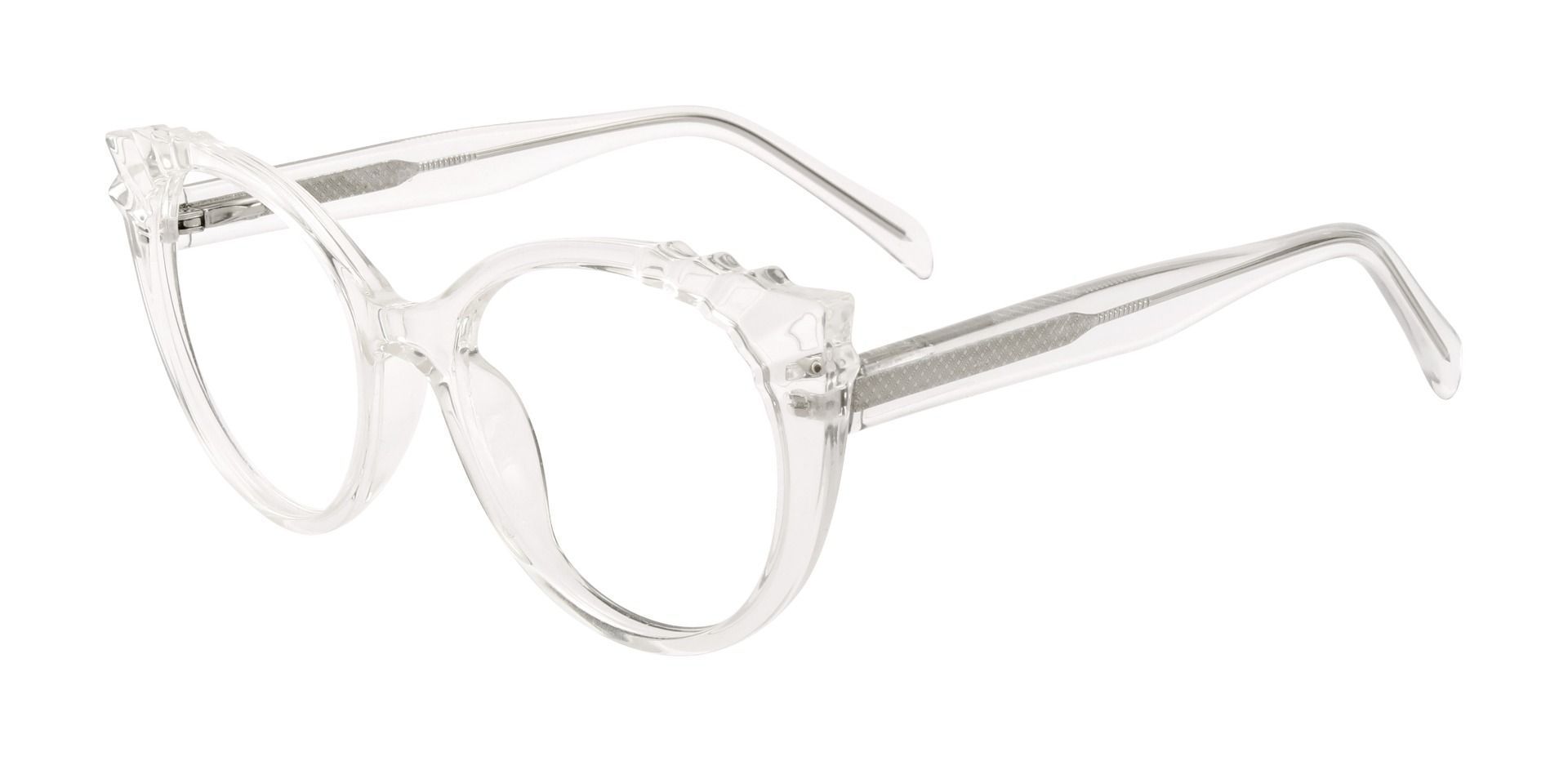 Hillcrest Cat Eye Prescription Glasses - Clear