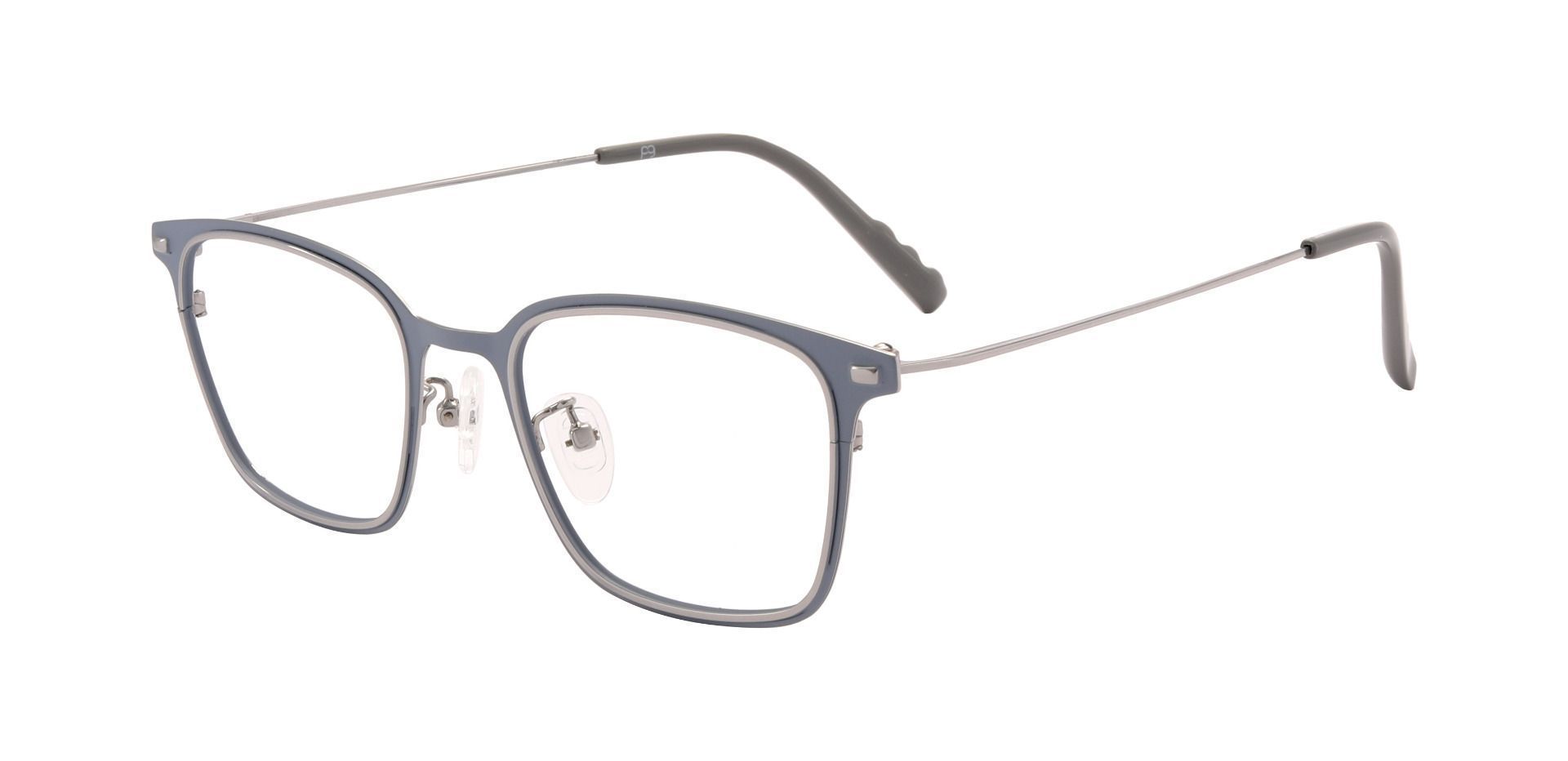 Castor Rectangle Prescription Glasses - Gray