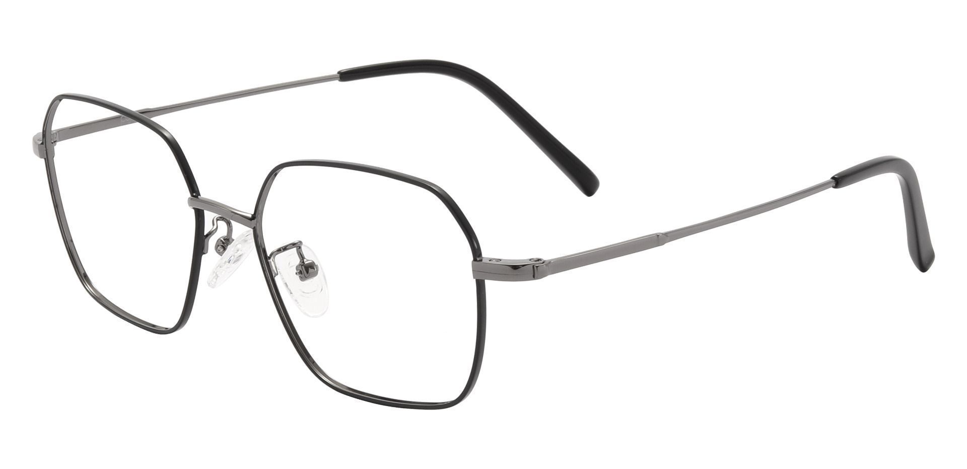 Esme Geometric Prescription Glasses - Gray