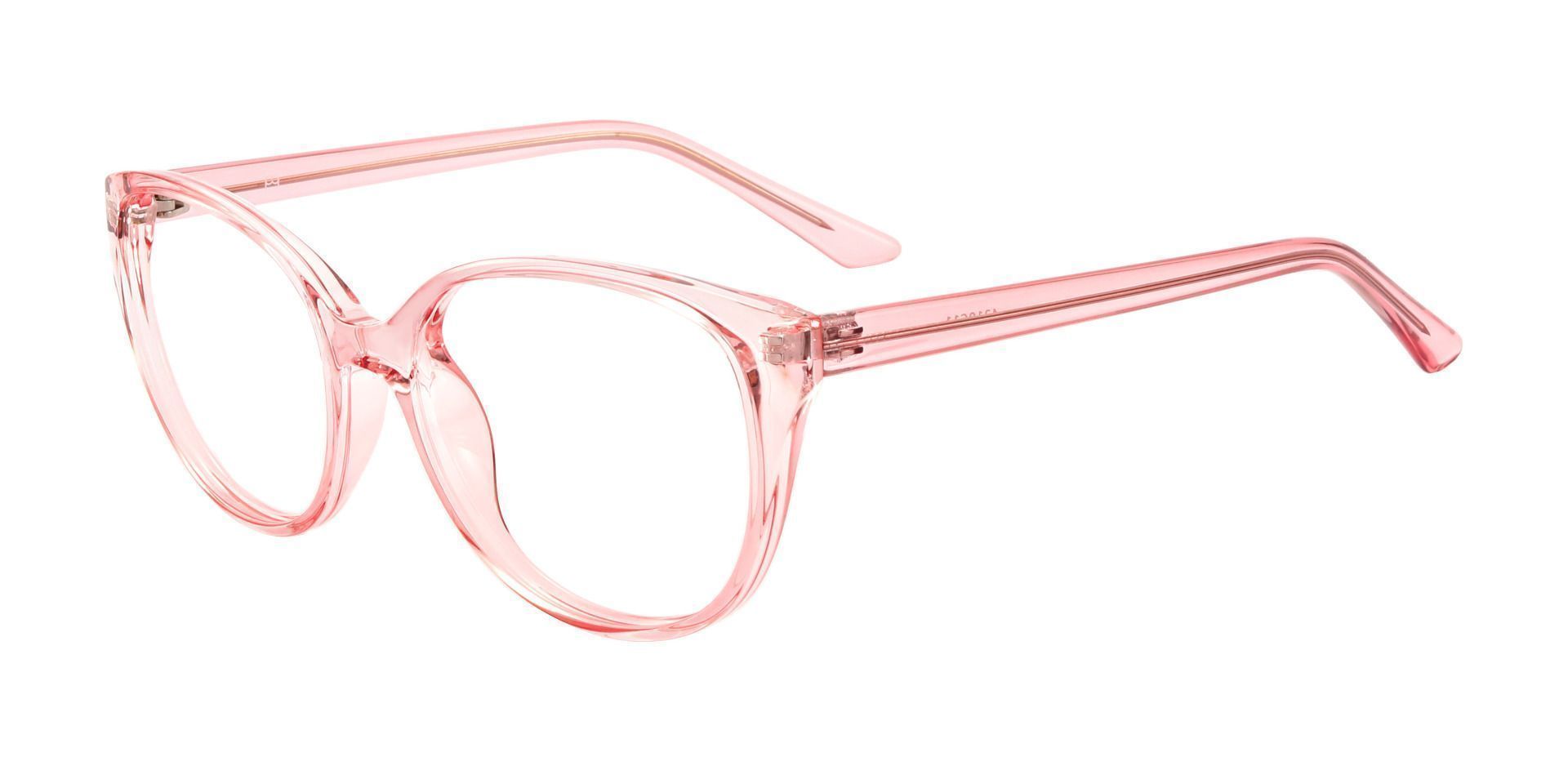 Polly Oval Prescription Glasses - Pink