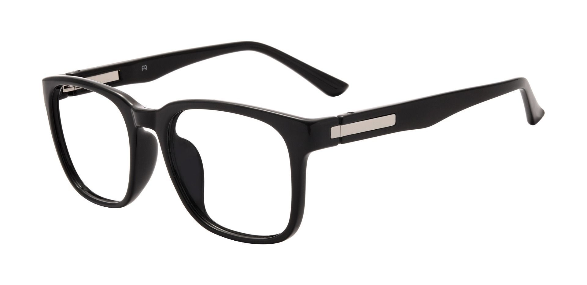 Forum Square Prescription Glasses - Black
