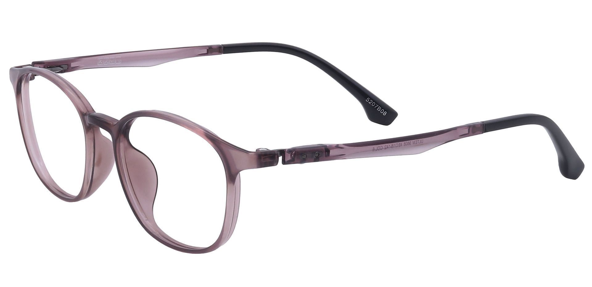 Shannon Oval Eyeglasses Frame - Brown