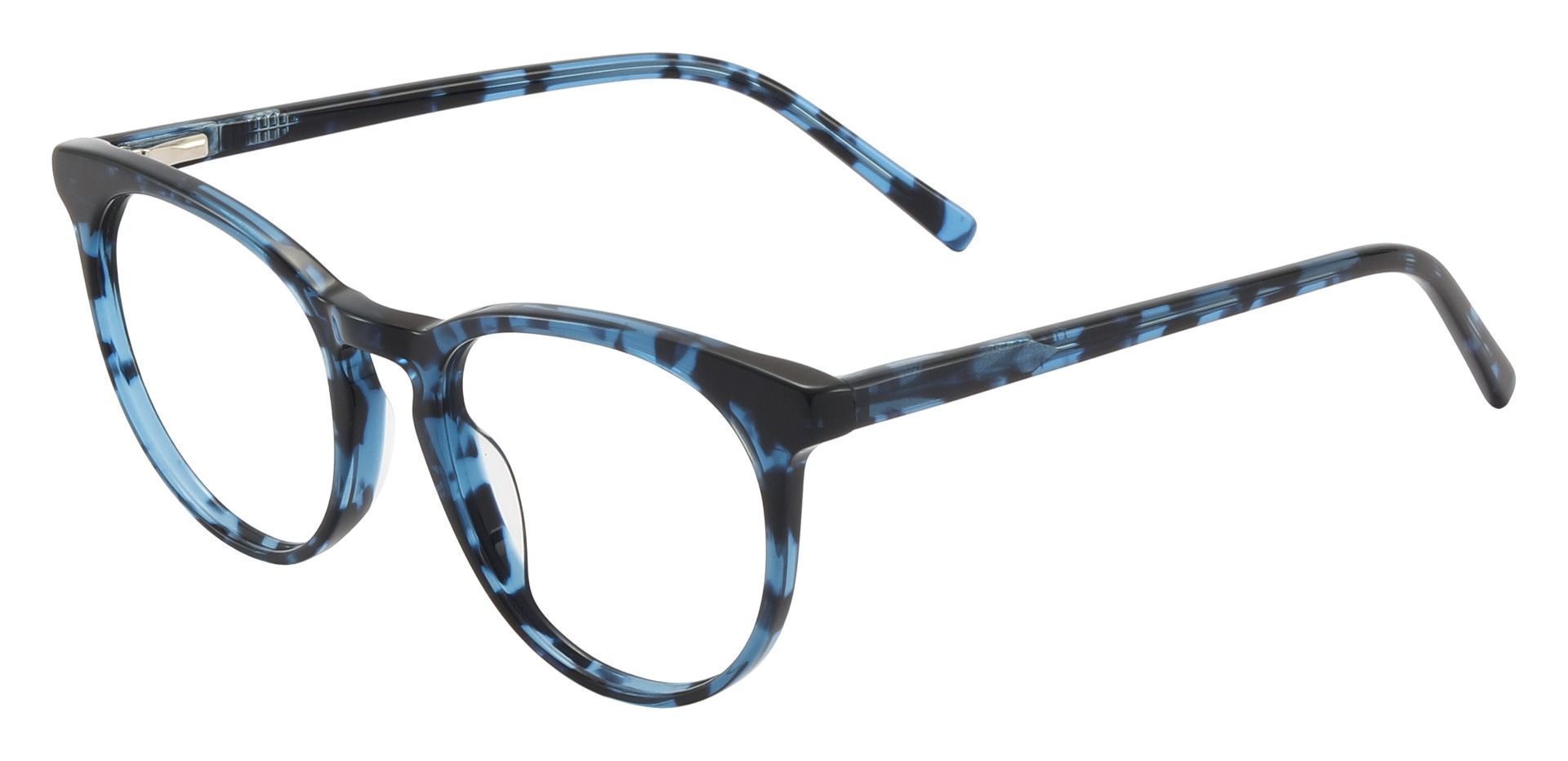 Tybee Oval Prescription Glasses - Blue