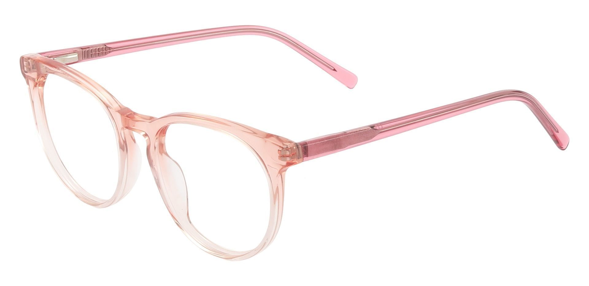 Tybee Oval Prescription Glasses - Pink