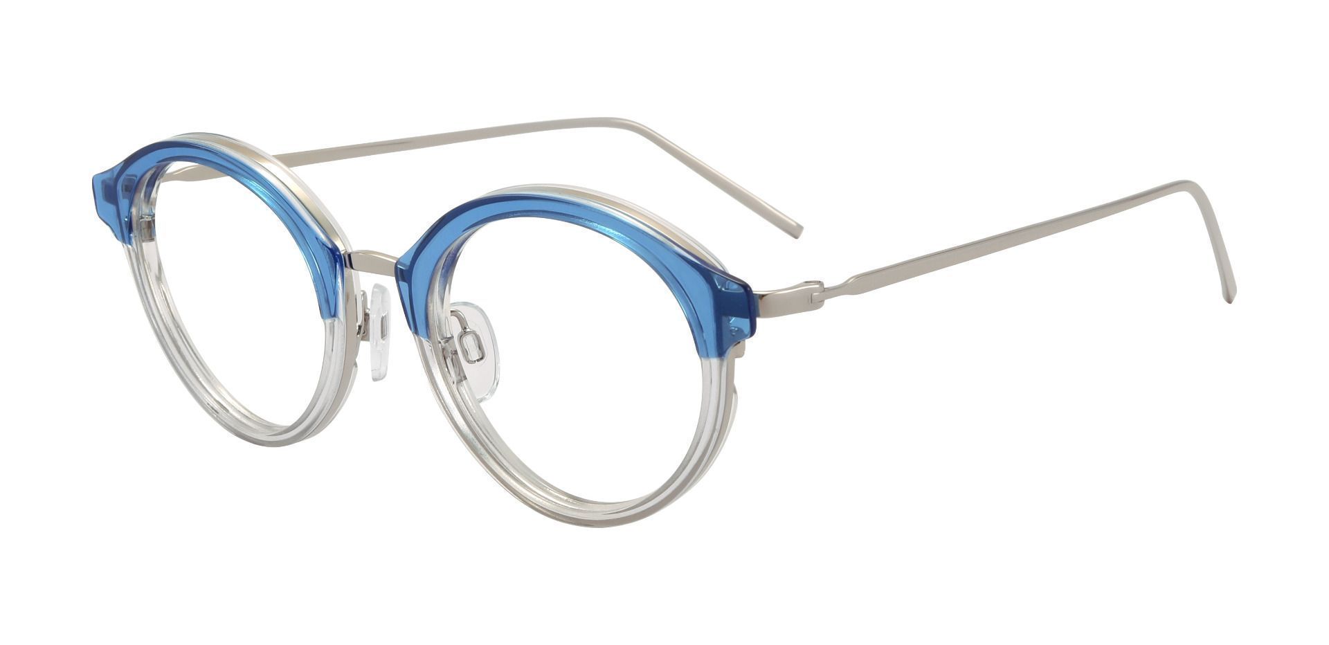 Arima Oval Prescription Glasses - Blue