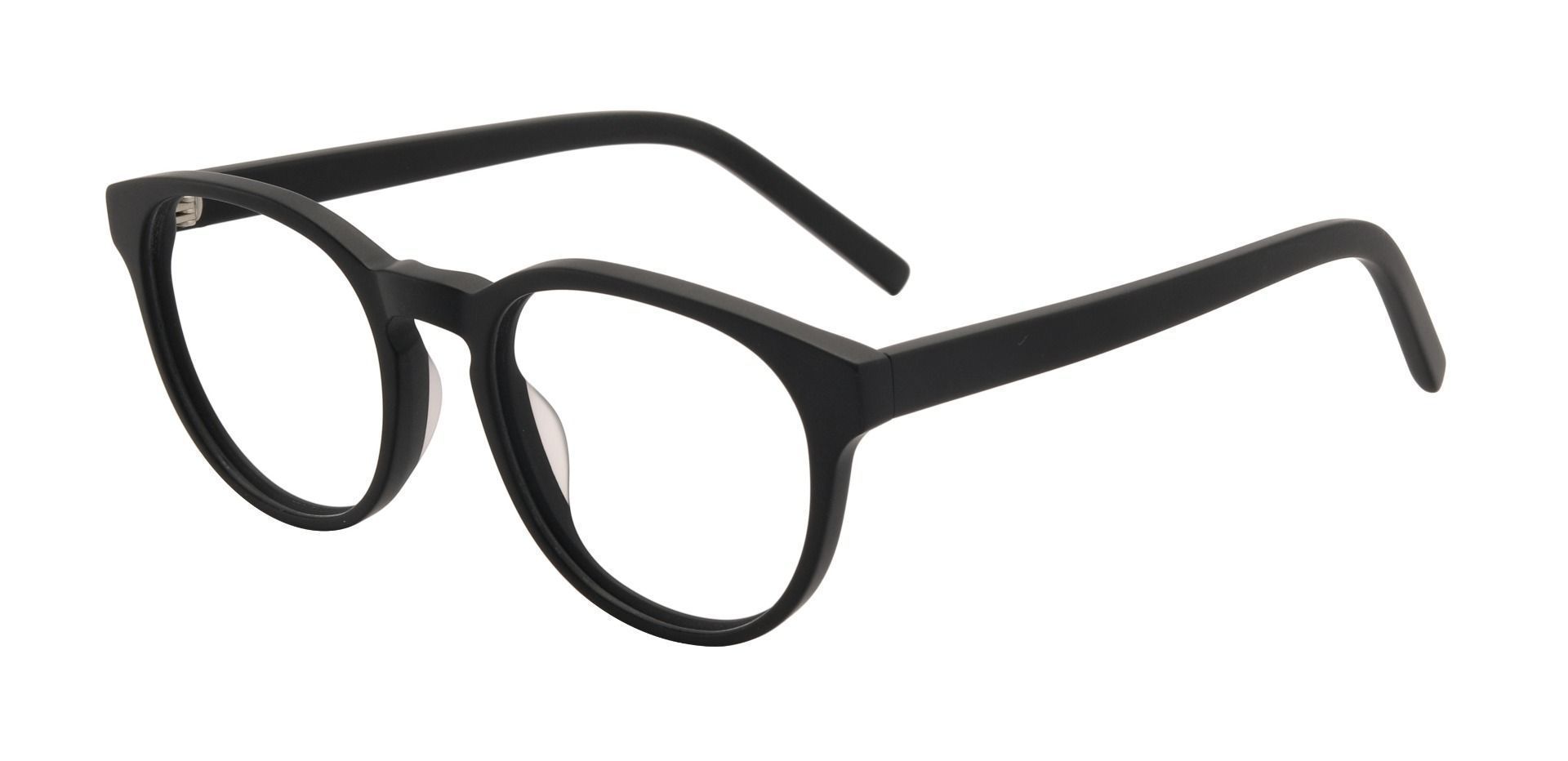 Wayland Oval Prescription Glasses - Black
