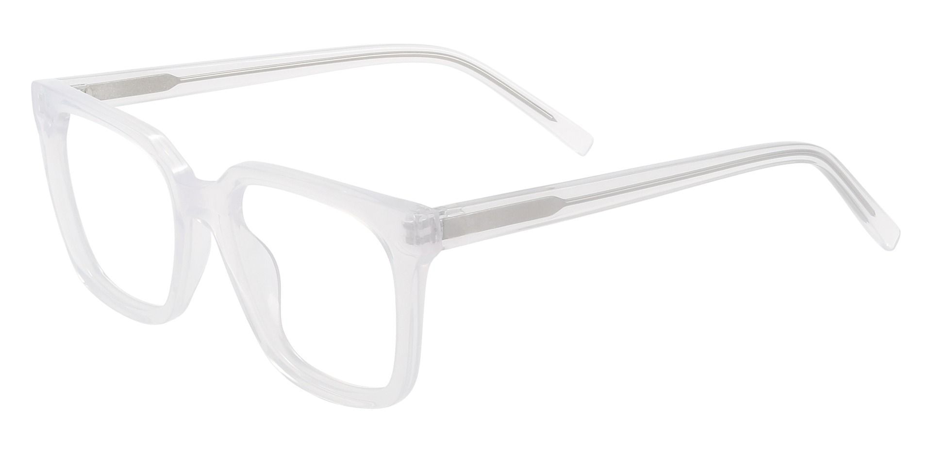 Vesper Square Prescription Glasses - Clear