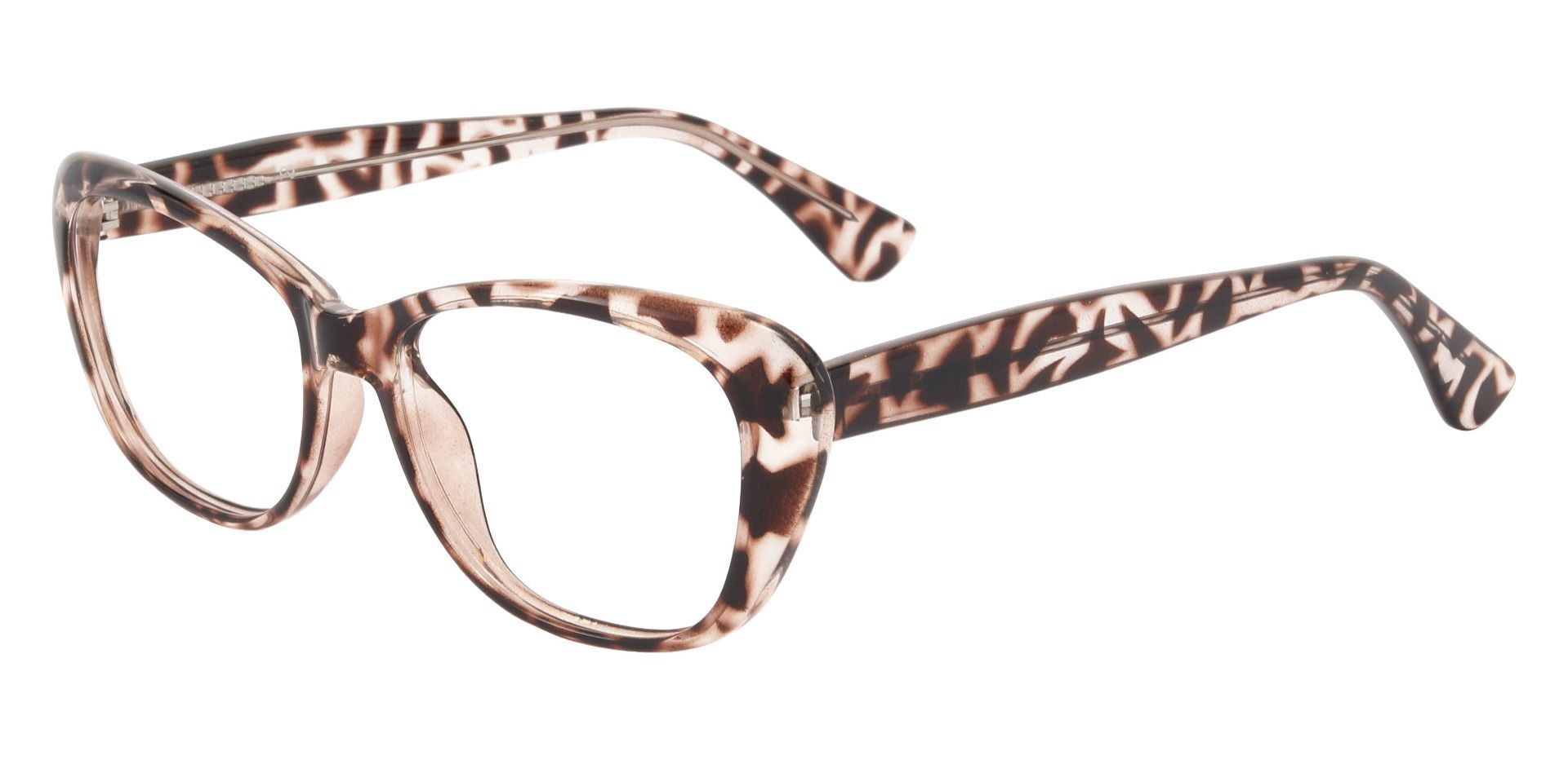 Electra Cat Eye Prescription Glasses - Leopard