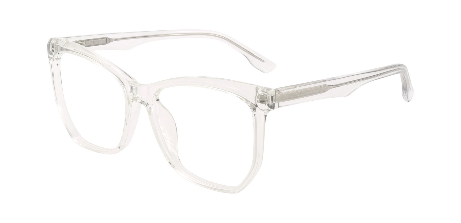 Cassie Geometric Prescription Glasses - Clear