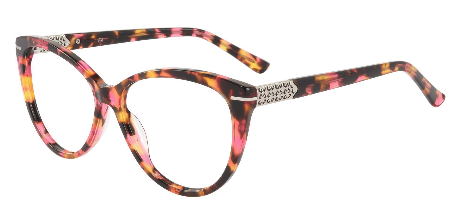 Canberra Cat Eye Prescription Glasses - Floral