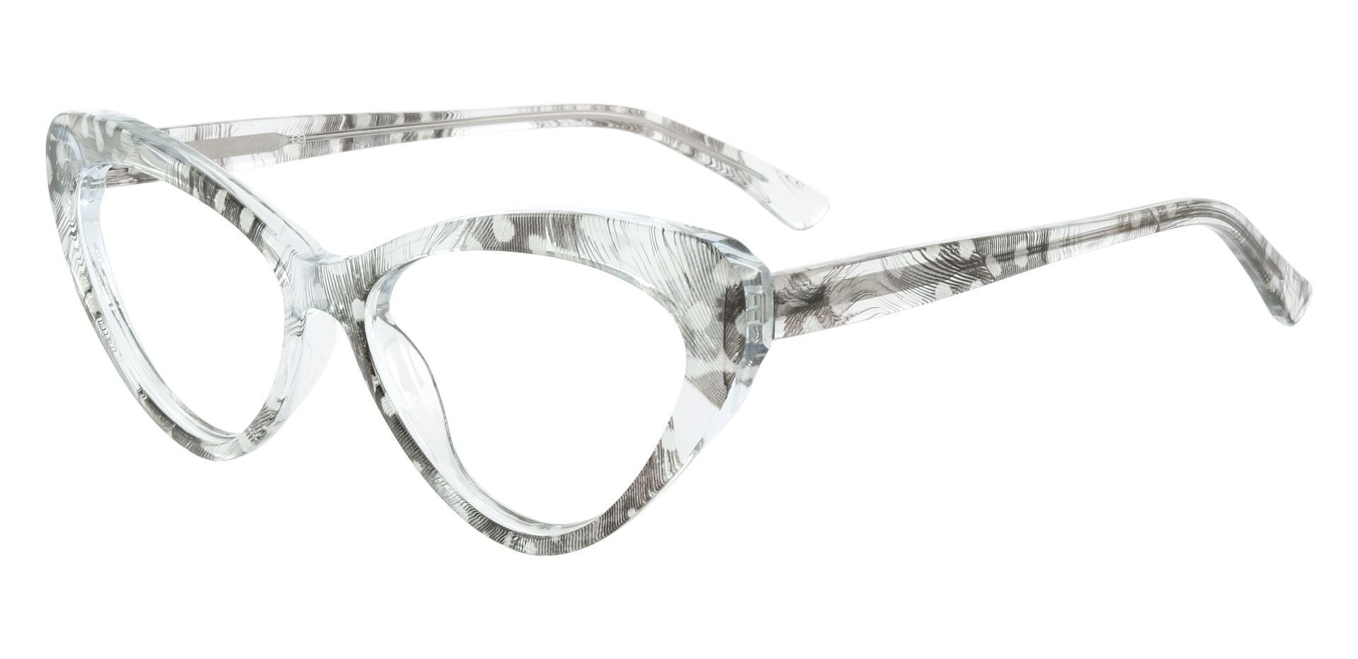Tirana Cat Eye Prescription Glasses - Gray