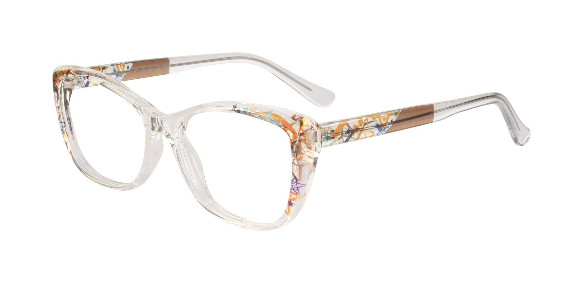 Nora Cat Eye Prescription Glasses - Floral