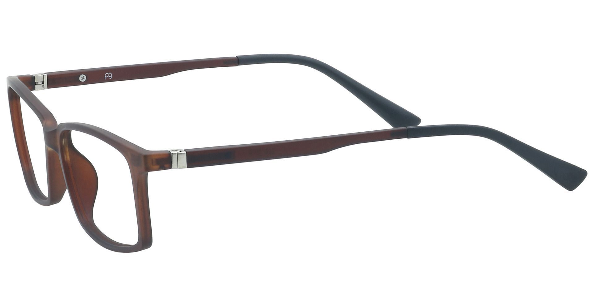 Tahoe Rectangle Reading Glasses - Brown