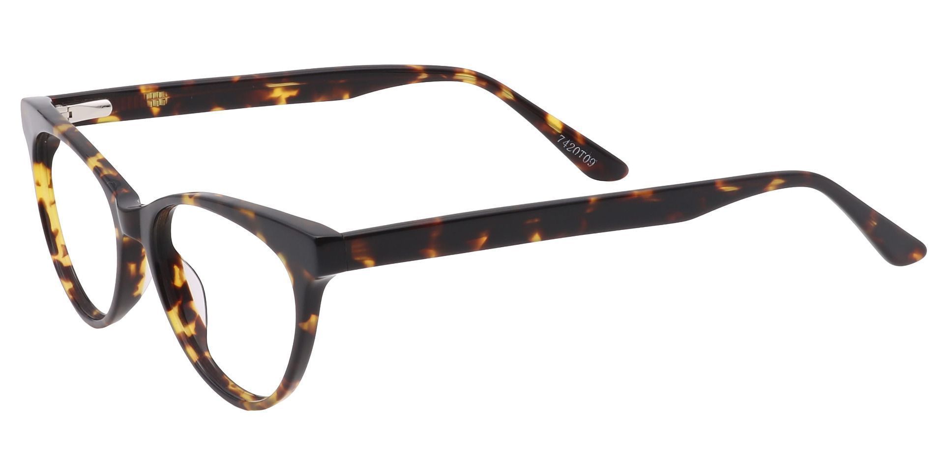 Sabrina Cat Eye Lined Bifocal Glasses - Tortoise