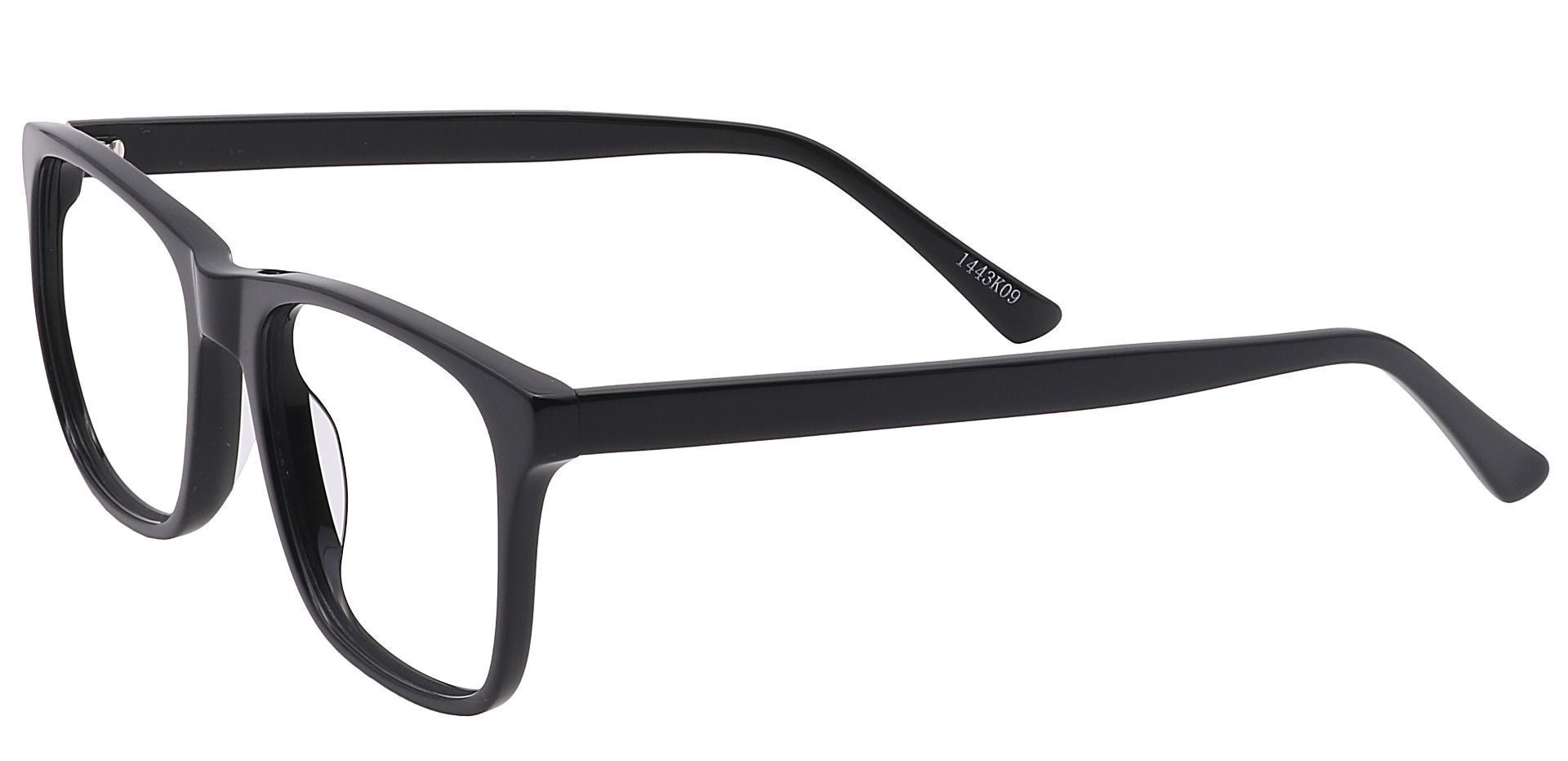 Cantina Square Lined Bifocal Glasses - Black