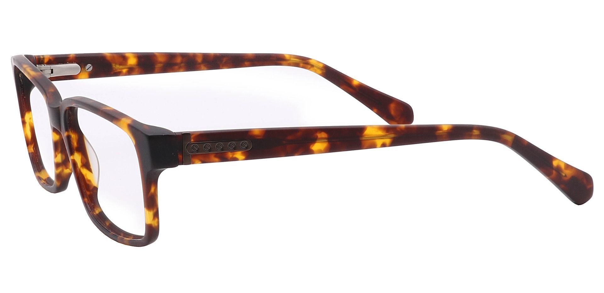 Clifford Rectangle Non-Rx Glasses - Tortoise