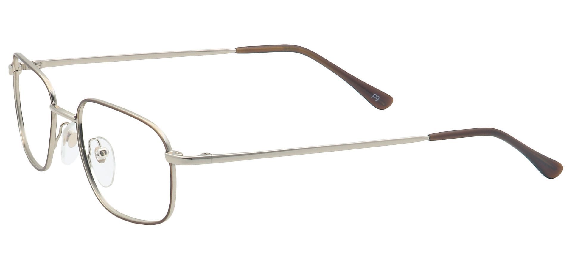 Scott Rectangle Eyeglasses Frame - Yellow