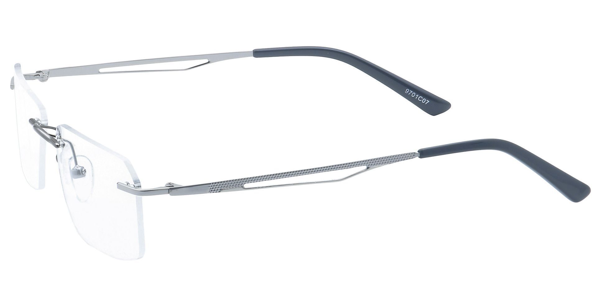 Finesse Rimless Blue Light Blocking Glasses - Clear