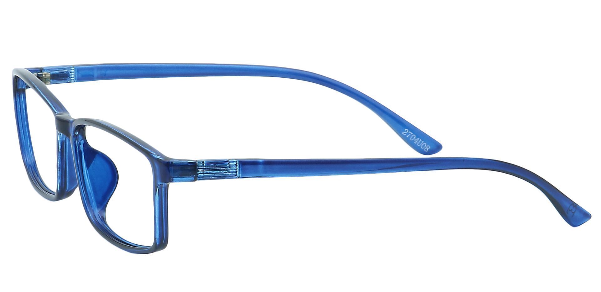 Arielle Rectangle Lined Bifocal Glasses - Blue