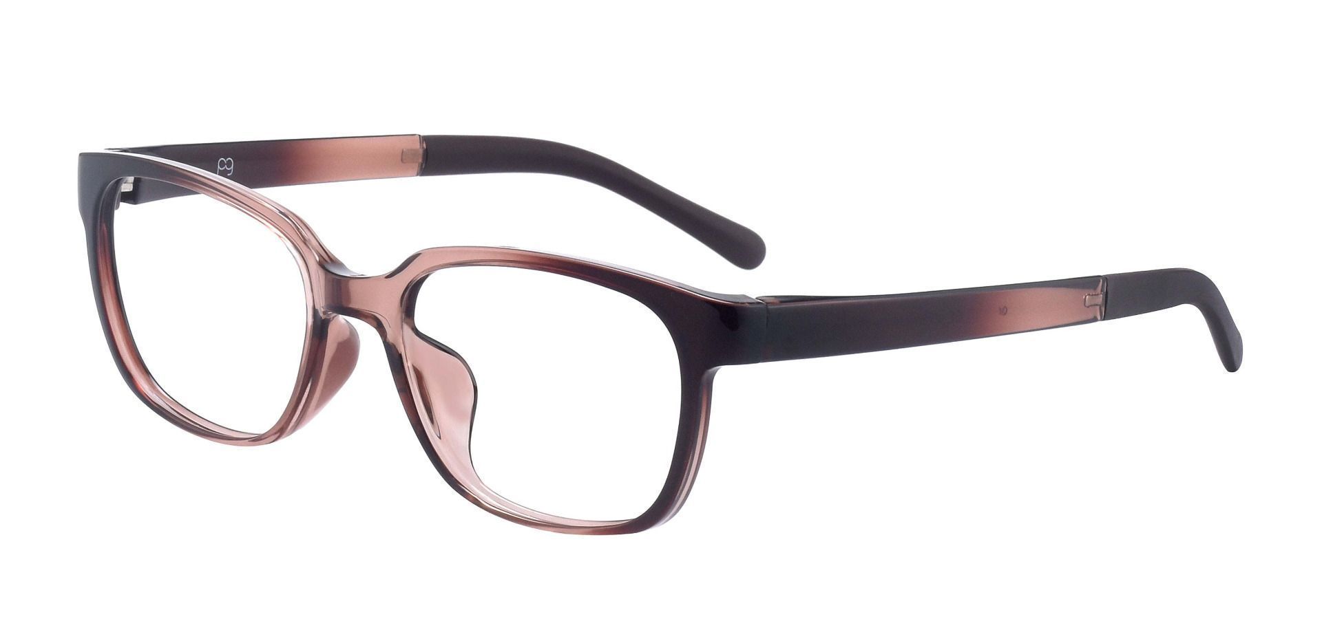Darwin Classic Square Lined Bifocal Glasses - Brown