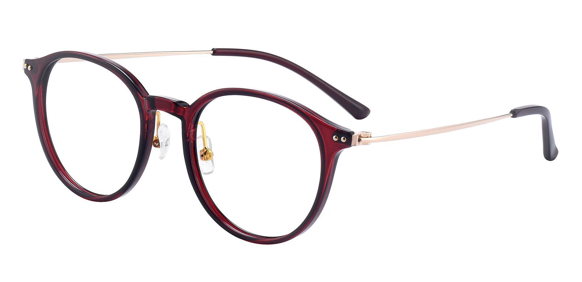 Meyer Round Eyeglasses Frame Red Women S Eyeglasses Payne Glasses