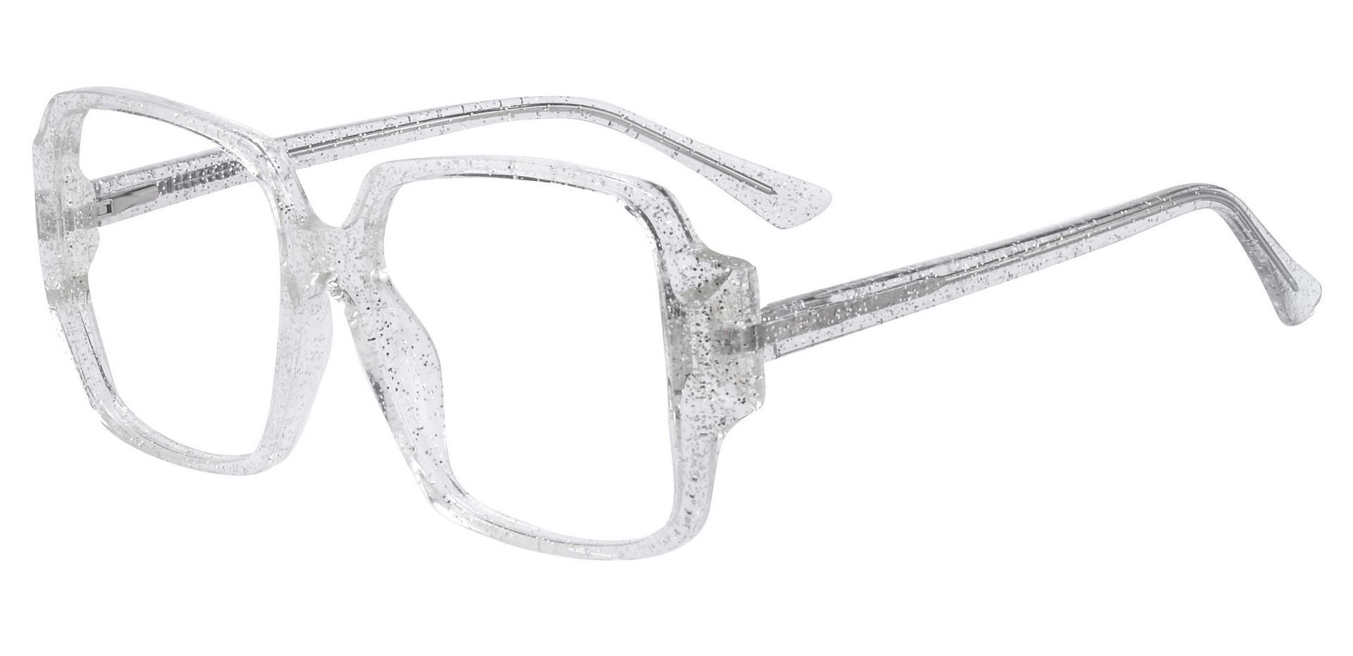 Grady Square Prescription Glasses - Clear