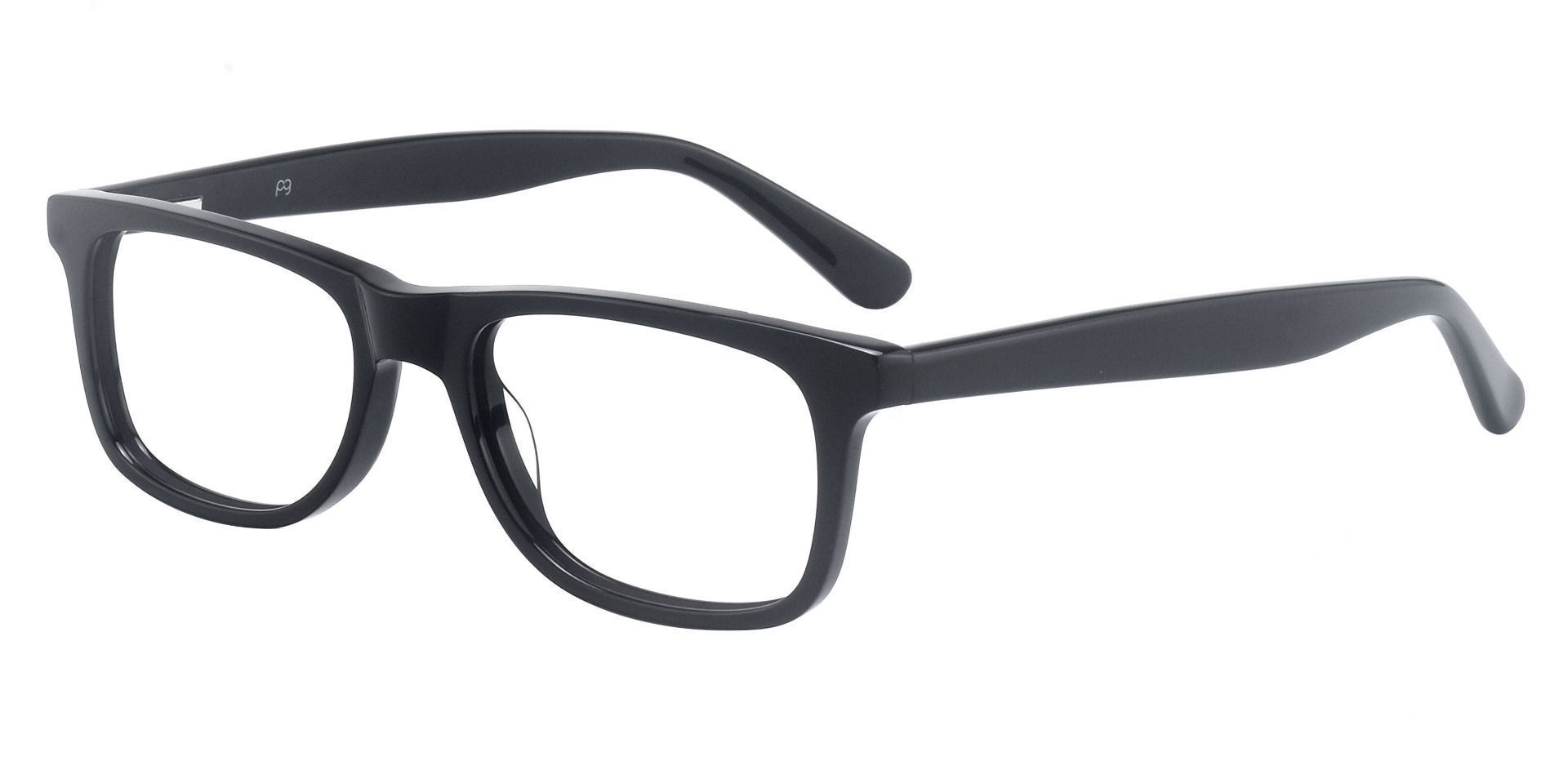 Denali Rectangle Prescription Glasses - Black