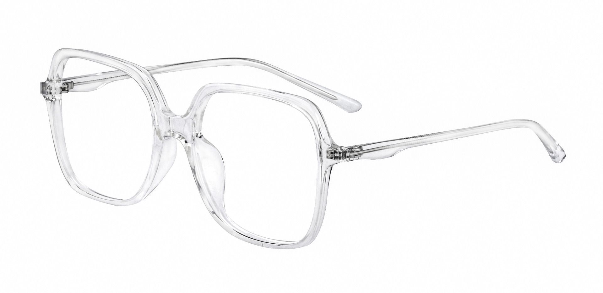 Zion Square Prescription Glasses - Clear
