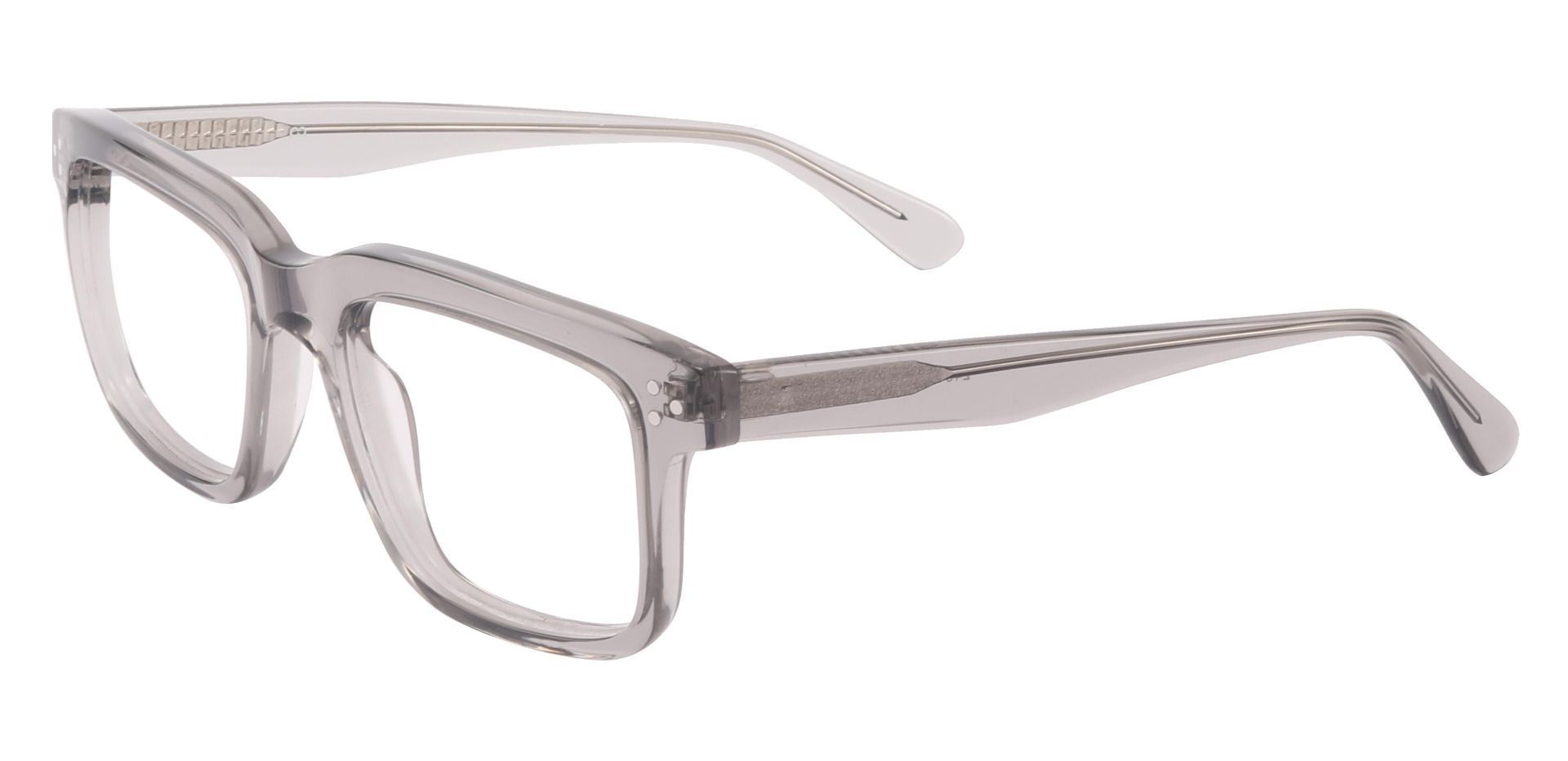 Geary Rectangle Lined Bifocal Glasses - Gray