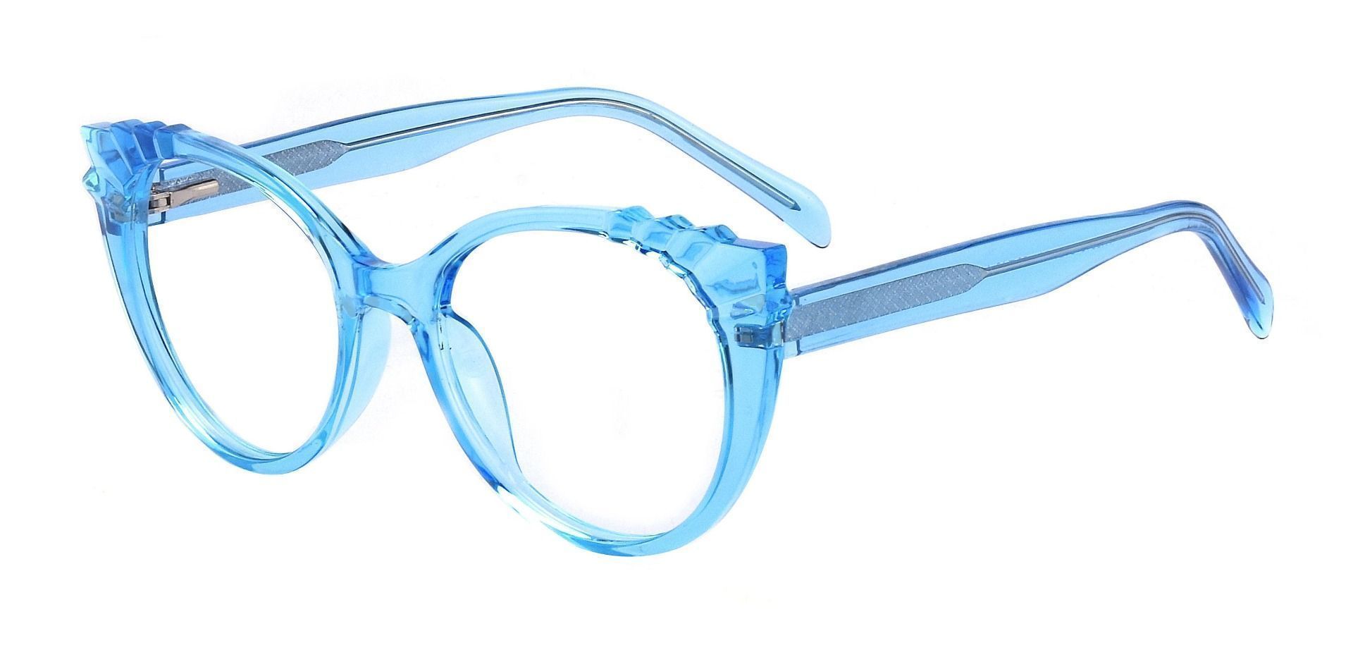 Hillcrest Cat Eye Prescription Glasses - Blue