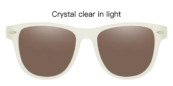 Nash Square Prescription Glasses - Clear-1