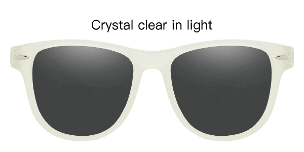 Nash Square Prescription Glasses - Clear