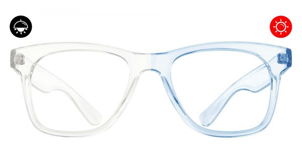 Belton Square Prescription Glasses - Blue