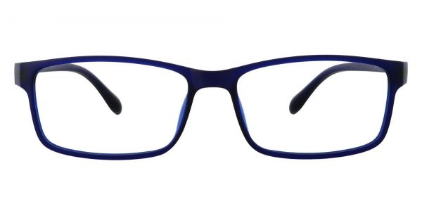 Candice Rectangle Prescription Glasses - Blue