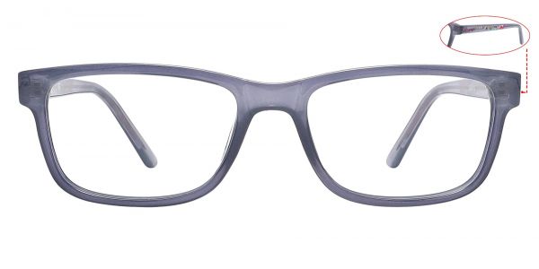 Cory Rectangle Prescription Glasses - Blue