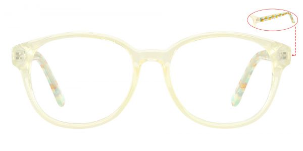 Allegra Oval Prescription Glasses - Green