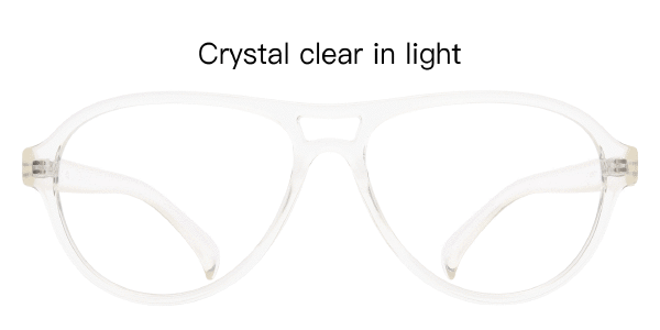 Cinema Aviator Prescription Glasses - Clear