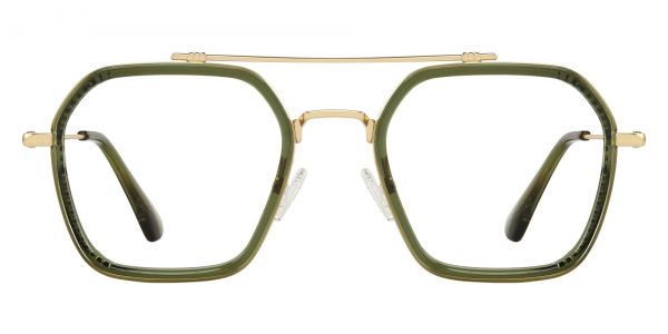 Gonzalez Aviator Prescription Glasses - Green