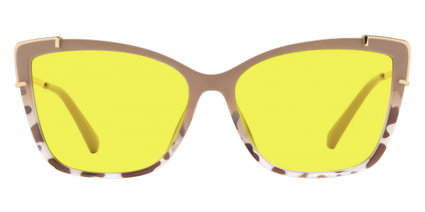 Hestia Cat Eye Prescription Glasses - Two-tone/Multi Color