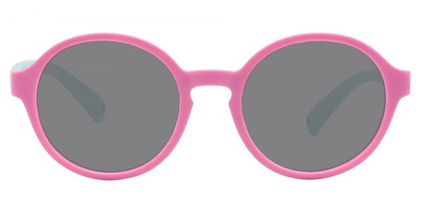 Cotton Candy Round Prescription Glasses - Pink