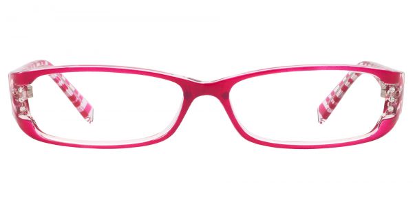 pink crystal eyeglasses