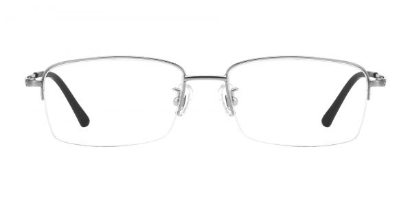 Faulkner Rectangle Prescription Glasses - Gray