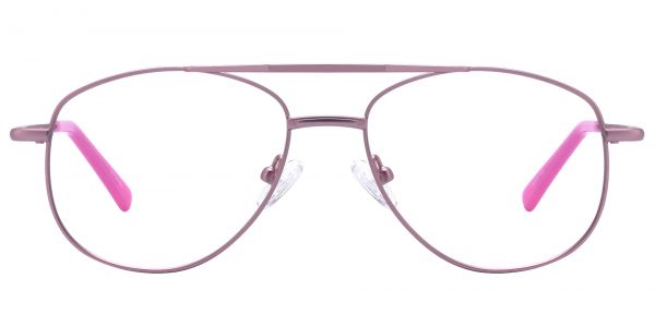 Dwight Aviator Prescription Glasses - Pink