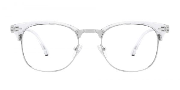 Salvatore Browline Prescription Glasses - Clear