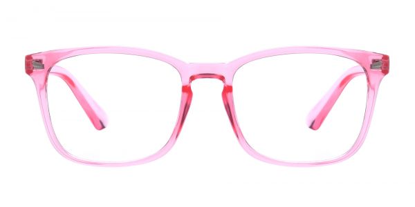 Rogan Square Prescription Glasses - Pink