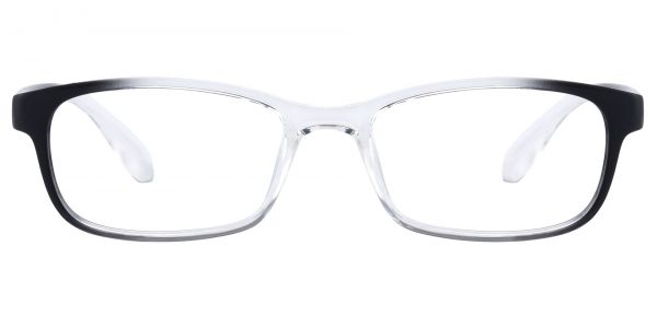 Amos Rectangle Prescription Glasses - Clear