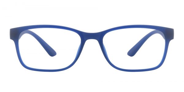 Osmond Rectangle Prescription Glasses - Blue