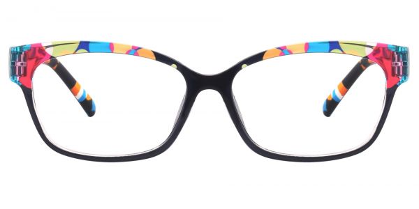 Adele Cat-Eye Prescription Glasses - Two-tone/Multi Color