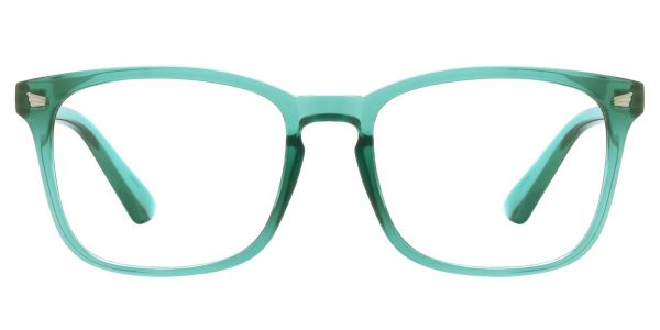 Rogan Square Prescription Glasses - Green