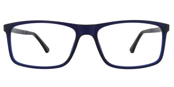 Montana Rectangle Prescription Glasses - Blue